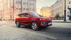 Кроссовер Москвич 3 научился общаться со смартфоном владельца через приложение