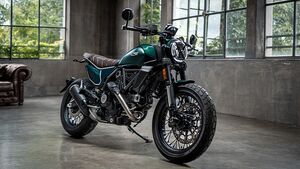 Ducati Scrambler Nightshift получил новый зеленый окрас в стиле 70-х годов