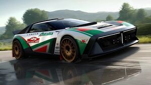 Lancia возвращается к истокам с виртуальным купе Pu+Ra Montecarlo