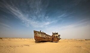 Почему обмелело Аральское море