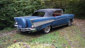 Редкий Chevrolet Bel Air 1957 года почти не ездил и теперь ищет нового владельца