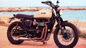Уникальный Triumph Bonneville T100 в стиле Стива Маккуина удивил фанатов