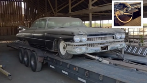 Редкий Cadillac 1959 года простоял в сарае 20 лет и удивил новую жизнь