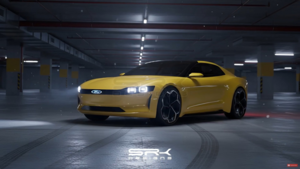 Виртуальный Ford Capri EV возвращает культовое имя в облике стильного купе