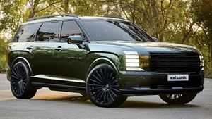 Hyundai Palisade нового поколения удивит конкурентов эффектным дизайном и крупными дисками