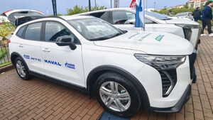 Популярный кроссовер Haval Jolion перевели на метан: первые фото газовой версии
