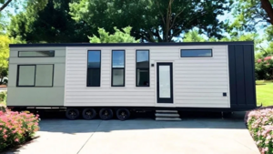 Новый дом на колесах длиной 12 метров удивляет простором и комфортом