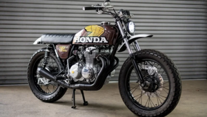 Уникальный кастом Honda CB400F: идеальный мотоцикл с безупречным стилем