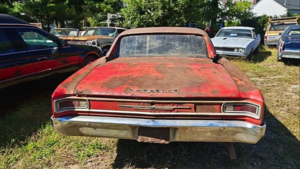 Редкий Chevrolet Chevelle 1966 года найден среди забытых авто на свалке