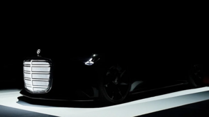 Mercedes-Benz готовит загадочное купе с огромной светящейся решеткой радиатора