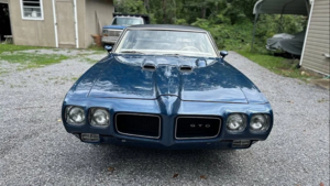 Редкий Pontiac GTO 1970 года с минимальным пробегом выставлен на продажу