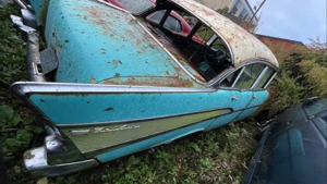 Редкий Chevrolet Bel Air 1957 года найден заброшенным и ждет спасения