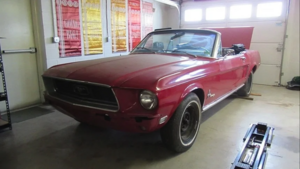 Редкий кабриолет Ford Mustang 1968 года ищет нового владельца в США