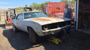 Редкий Chevrolet Camaro 1969 года с секретным мотором 396 найден в пустыне