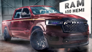 Яркий тюнинг Ram 1500 2026 года: цифровые цвета и 650 сил