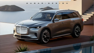 Новый Mercedes-Benz GLS показали в цифровом виде с роскошной внешностью