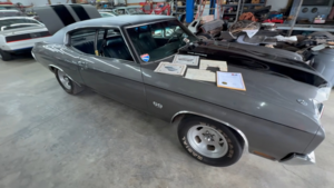 Редкий Chevelle LS6 с пробегом 40 тысяч км сохранил заводские детали и следы гонок