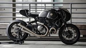 Ducati Monster 821 в стиле кафе-рейсер от Rough Crafts удивил агрессивным обликом