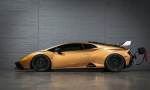 Lamborghini Huracan STO удивляет даже на фоне Bugatti Tourbillon