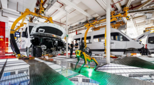 На заводах Mercedes-Benz появились роботы, которые работают без перерывов и выходных