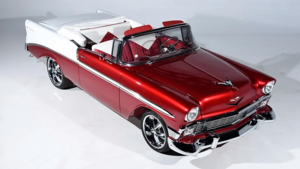 Осень в стиле ретро: кабриолет Chevrolet Bel Air 1956 года в идеальном состоянии