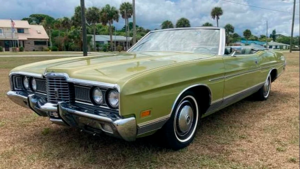 Редкий Ford LTD 1972 года: один из последних кабриолетов эпохи