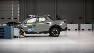 Hyundai Santa Cruz 2026 не смог получить высшую награду IIHS по безопасности