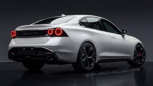 Infiniti Q50 возвращается в цифровом облике с намеком на легендарные задние фонари