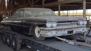 Редкая находка: женщина купила Cadillac 1959 года и быстро продала