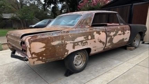 Редкий Chevrolet Chevelle Malibu 1964 года в плачевном состоянии ищет нового владельца