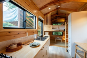 Японский дом на колесах Nozawa: минимализм, стиль и уют в компактном формате