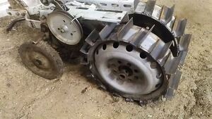 Грунтозацепы  на мотоблок из дисков ВАЗ своими рука