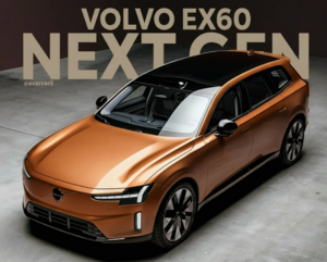 Volvo готовит к выпуску новый электрокроссовер EX60, но пока только в цифровом виде