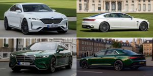 Виртуальная встреча Mercedes-Benz S-Class и BMW 7 Series в мире фантазии