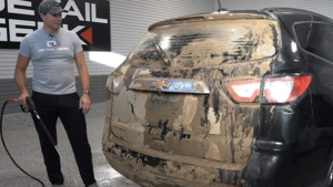 Владелица привезла свой Chevrolet на детейлинг и не узнала авто после 15 часов работы