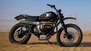 Необычный BMW R 80: британский кастом превратил классику в пустынный снаряд