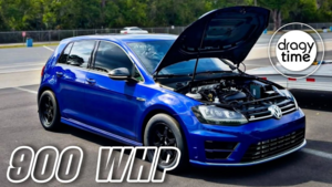 VW Golf с двухлитровым мотором выдает более 1000 л.с. и поражает воображение