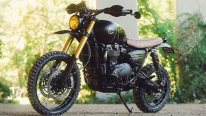 Triumph Scrambler 1200 XE в новом облике: стиль и элегантность на грани искусства