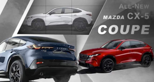 Mazda CX-5 третьего поколения: купеобразный силуэт и яркие цвета в новом исполнении