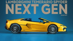 Lamborghini готовит к выпуску открытую версию Temerario раньше срока, но только в воображении