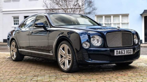 Bentley Mulsanne с королевским прошлым выставлен на продажу в Великобритании
