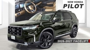 Honda Pilot 2027 года готовится к обновлению с новыми деталями экстерьера и салона