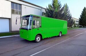 Украинцы показали новый фургон Богдан В22 на базе индийского шасси