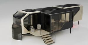 AI-Transformer Home: первый в мире дом-прицеп, который увеличивается со всех сторон