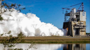 NASA провела испытания двигателя для лунной миссии Artemis, стартующей через пять лет