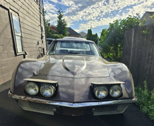 Редкий Chevrolet Corvette 1971 года выставлен без резерва после долгого простоя