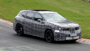 BMW iX3 M 2028 года замечен на тестах с новыми шинами Pirelli P Zero R ELECT