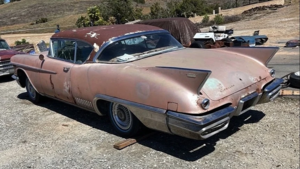 Редкий Cadillac Eldorado 1958 года нашли в пустыне Невады и выставили на продажу