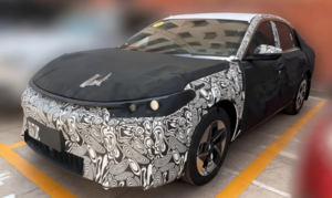 Электрический Geely Galaxy A7 впервые замечен на тестах в Китае