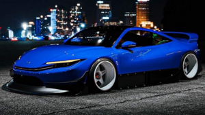 Гибридный Honda Prelude в экстремальном тюнинге: цифровая версия для фанатов дрифта